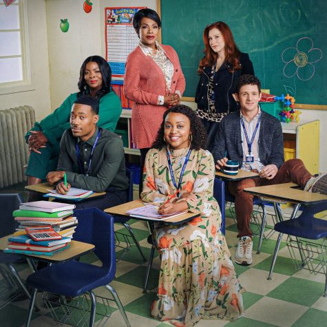 The cast of the tv series Abbott Elementary (photo courtesty of Harpers Bazaar.com)